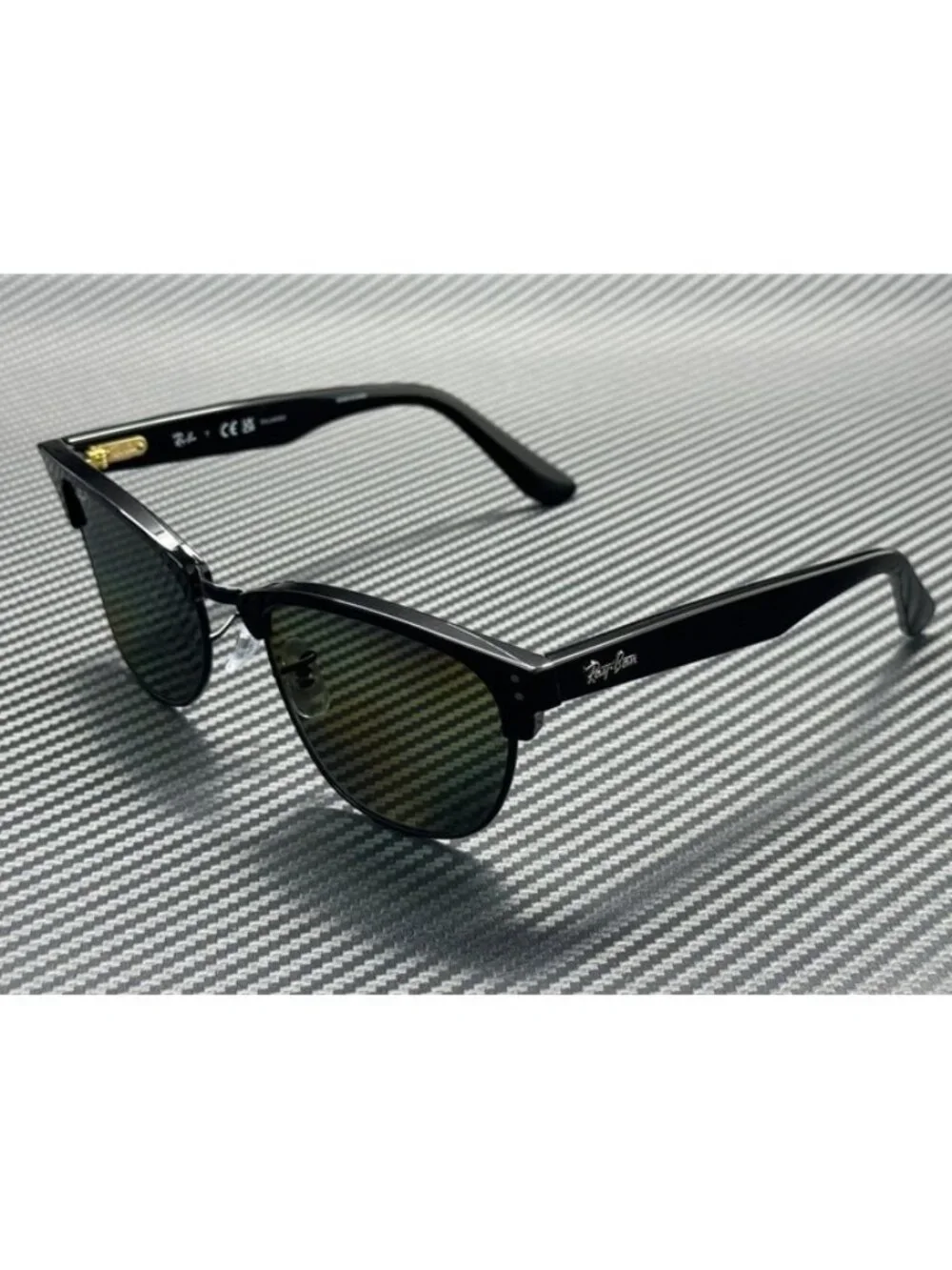 New Ray-Ban Men Black Sunglasses 54-21-145